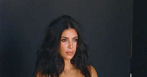 Kim Kardashian Poses Completely Nude in New Full